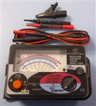 KYORITSU 3132A ANALOG INSULATION TESTER / MEGGER,           100V 250V 500V 1000V TEST VOLTAGE