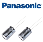 PANASONIC 3300UF10VTW 3300UF 10V RADIAL ELECTROLYTIC CAPACITOR 105C 12.5MM X 20MM 2000 HOURS MFR# ECA-1AHG332