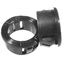 MODE 34-624-0 BLACK NYLON SNAP-IN BUSHING FOR 5/8" HOLE,    1/2"ID (94V-2)