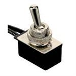 GC 35-3050 BAT HANDLE TOGGLE SWITCH SPST ON-OFF,            10A @ 125VAC / 4A @ 250VAC, WITH PIGTAIL LEADS