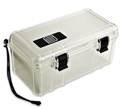 UK 3500CLR S3 CLEAR WATERTIGHT CASE (ID: 7.88" X 3.9" X 3.53") NO PADDED LINER *SPECIAL ORDER*