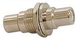 CIRCUIT TEST 351-215 RCA BULKHEAD CONNECTOR, RCA JACK TO    RCA JACK, PANEL MOUNT