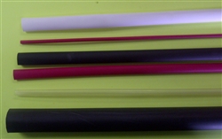 3635W 3/4 BLACK HEAT SHRINK TUBING 3/4" DIAMETER 3:1 SHRINK RATIO WITH DUAL WALL / ADHESIVE LINER, VOLTAGE:600V (4FT)