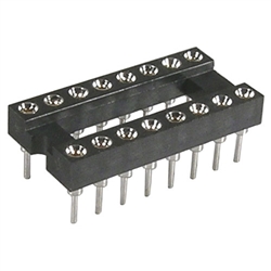 MODE 39-108-0 MACHINED CONTACT 8 PIN IC SOCKET