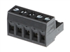 MOLEX 39530-0005 5.08MM 5 POSITION EURO PLUG / TERMINAL     BLOCK, RIGHT ANGLE, 05CCT