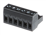 MOLEX 39530-0006 5.08MM 6 POSITION EURO PLUG / TERMINAL     BLOCK, RIGHT ANGLE, 06CCT