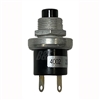 GRAYHILL 4002 MOMENTARY PUSH BUTTON SWITCH SPST N/C ON-(OFF), 1A @ 115VAC, BLACK PLUNGER, SOLDER TERMINALS