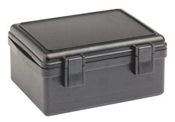 UK 409BLK 409 DRYBOX CASE BLACK WITH FOAM (ID: 8.5" X 6" X  3.7")