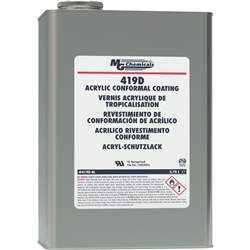 MG CHEMICALS 419D-4L ACRYLIC CONFORMAL COATING CERTIFIED    IPC-CC-830B UL 94V-0 *SPECIAL ORDER*