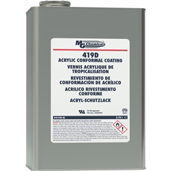 MG CHEMICALS 419D-4L ACRYLIC CONFORMAL COATING CERTIFIED    IPC-CC-830B UL 94V-0