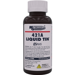 MG CHEMICALS 421A-125ML LIQUID TIN *SPECIAL ORDER*