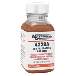 MG CHEMICALS 4228A-55ML RED INSULATING VARNISH 55ML