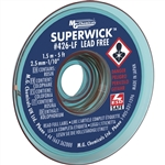 MG CHEMICALS 426-LF SUPERWICK #4 BLUE DESOLDERING BRAID (5FT) STATIC FREE, NO CLEAN, FOR PB FREE SOLDER