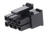 MOLEX 43025-0800 MICRO-FIT 3.0 RECEPTACLE HOUSING, DUAL ROW, 8 POSITION, UL 94V-0, LOW-HALOGEN, BLACK