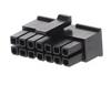 MOLEX 43025-1400 MICRO-FIT 3.0 PLUG HOUSING, DUAL ROW,       14 POSITION, UL 94V-0, LOW-HALOGEN, BLACK **CLEARANCE**