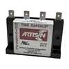 ARTISAN 438U TIME DELAY SOLID STATE TIMER, DELAY-ON-MAKE, 1-1000 SEC *RESISTOR REQ'D* 10K/SEC, 19-288 VOLTS AC/DC 1A MAX