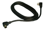 PHILMORE 44-447 RIGHT ANGLE S-VHS / S-VIDEO CABLE, MALE ON  BOTH ENDS, 6' LENGTH