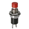 MODE 44-554-1 PUSH BUTTON SWITCH, SPST ON-(OFF) N/C         MOMENTARY, 1A @ 125VAC, WITH RED BUTTON, SOLDER TERMINALS