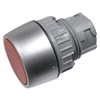 MODE 44-705G-0 GREEN UNLIT MOMENTARY CONTACT ACTUATOR FLUSH BUTTON, 22MM DIAMETER