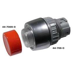 MODE 44-706-0 LIGHTED MOMENTARY CONTACT RAISED BUTTON       ACTUATOR, 22MM DIAMETER *LENS CAP NOT INCLUDED*