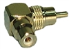 PHILMORE 45-313G RIGHT ANGLE RCA ADAPTER MALE TO FEMALE