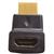 PHILMORE 45-7041 HDMI RIGHT ANGLE ADAPTER (M-F), UPWARD     POSITION