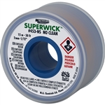 MG CHEMICALS 453-NS SUPERWICK #3 GREEN DESOLDERING BRAID    (50FT), FINE BRAID, NO CLEAN *SPECIAL ORDER*