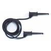 POMONA 4613-36-0 MICROGRABBER PATCH CORD, 36" BLACK