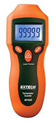 FLIR EXTECH 461920 MINI LASER PHOTO TACHOMETER COUNTER,     NON-CONTACT RPM MEASUREMENTS (2 TO 99,999 RPM)