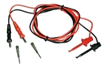 PHILMORE 470 ALL PURPOSE TEST LEAD SET, 36" OVERALL LEAD    LENGTH