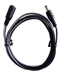 PHILMORE 48-1023 DC COAXIAL POWER EXTENSION CABLE, 2.1MM X  5.5MM FEMALE PLUG TO MALE JACK, 6' CORD, 20AWG