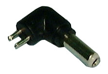 PHILMORE 48-2150 INTERCHANGEABLE DC POWER PLUG, 2 PIN TO    2.1MM X 5.0MM PLUG