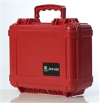 UK 5010RED S3 RED WATERTIGHT CASE (ID: 9.37" X 7.25" X 4.12") WITH FOAM