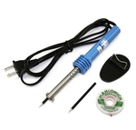 HAKKO 508-1/P 40W SOLDERING IRON, COMES WITH DESOLDERING    WICK (FR100-03) TIP (502-T) AND IRON HOLDER (SIMPLE TYPE)