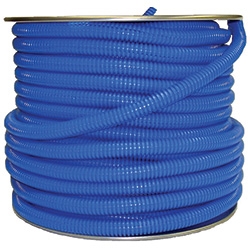 PICO 5140-1-PK BLUE 1/4" CONVOLUTED SPLIT LOOM, 10' LENGTH