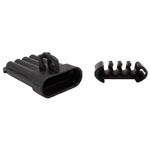 PICO 519-91 4-WAY MALE METRI-PACK HOUSING ASSEMBLY, 150     SERIES, TPA LOCK INCLUDED, 2/PACK (OEM: 12162102, 12047948)