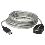 MANHATTAN 519779 HI-SPEED USB 2.0 ACTIVE EXTENSION CABLE,   DAISY-CHAINABLE, A-MALE TO A-FEMALE, 5M (16 FT.)