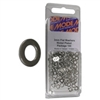 MODE 54-407-100 2MM NICKEL PLATED FLAT WASHERS (METRIC)     100/PACK