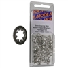 MODE 54-418-100 2.6MM NICKEL PLATED INTERNAL STAR LOCKWASHER (METRIC) 100/PACK