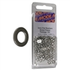 MODE 54-437-100 4MM NICKEL PLATED FLAT WASHERS (METRIC)     100/PACK