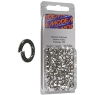 MODE 54-519-100 #2 NICKEL PLATED SPLIT LOCKWASHER (UNC)     100/PACK