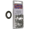 MODE 54-537-100 #6 NICKEL PLATED FLAT WASHERS (UNC) 100/PACK