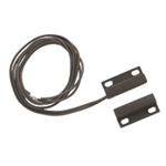 NTE 54-636 MAGNETIC REED SWITCH, 10W/VA SPST-NO, ADHESIVE & SCREW MOUNT, BROWN W/18" LEADS, FOR CLOSED LOOP ALARM SYSTEM