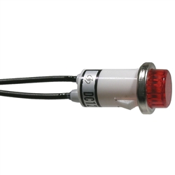 MODE 55-482-0 RED NEON 120VAC INDICATOR LAMP / PANEL LITE