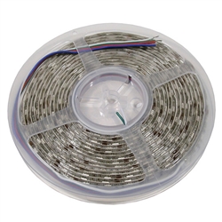 MODE 55-7130RGB-0 RGB LED STRIP IP65 (5 METERS), 3 LED'S PER 100MM, INPUT VOLTAGE REQUIRED: 12VDC REGULATED