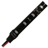 MODE 55-7160R-0 RED OUTDOOR LED STRIP (1 METER), INPUT      VOLTAGE REQUIRED: 12VDC REGULATED