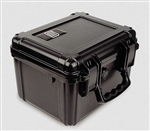 UK 5510BLK S3 BLACK WATERTIGHT CASE (ID: 9.37" X 7.25" X 6.25") WITH FOAM