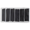 PICO 56-91 2:1 BLACK SINGLE WALL SHRINK TUBE ASSORTMENT     KIT, 1/16" TO 3/8"