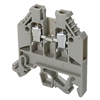 MODE 58-400-0 DIN RAIL MOUNT TERMINAL BLOCK 30A/600VAC,     SUITABLE FOR WIRE 22AWG TO 10AWG