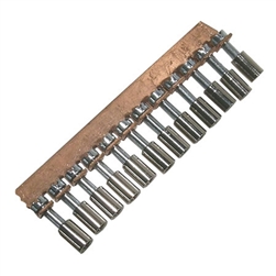 MODE 58-428-0 BRIDGE BAR FOR 58-425-0 (DIN), 80 POSITION